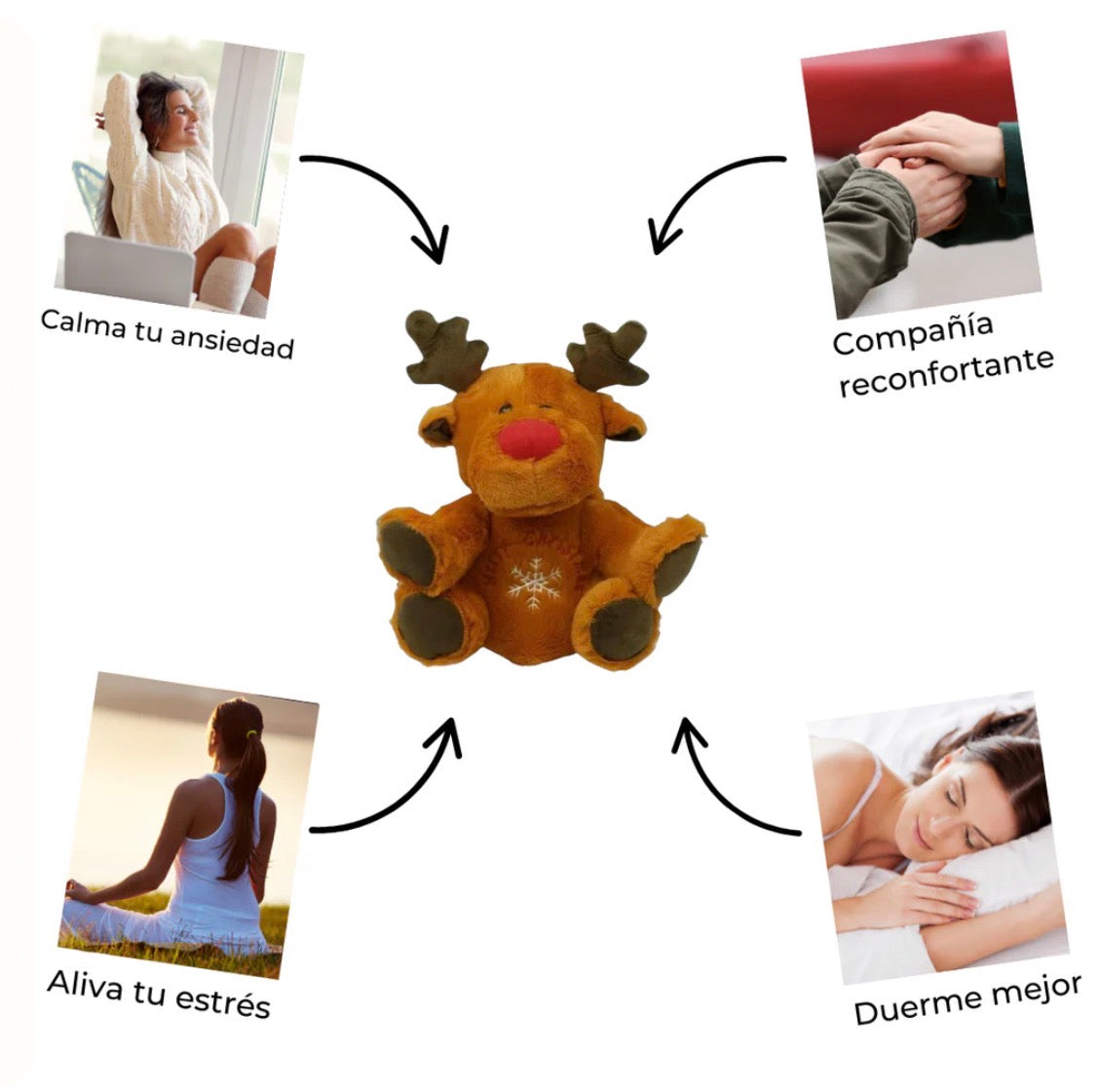 Peluche de Reno que Respira